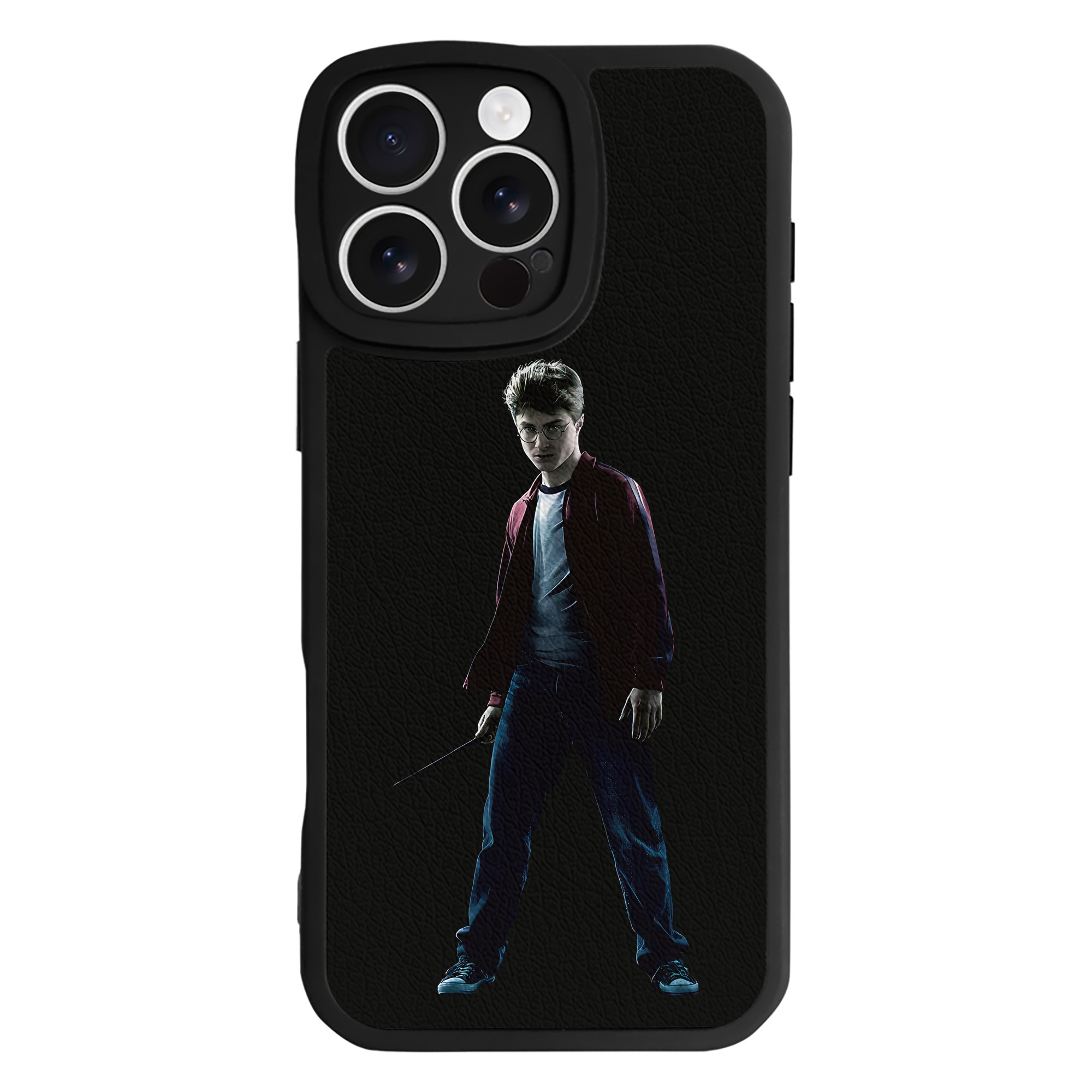 （画像用） Harry Potter ハリー・ポッターシリーズ 【iPhone 16シリーズ対応】シリコンスマホケース（レザー調） 材質：シリコン